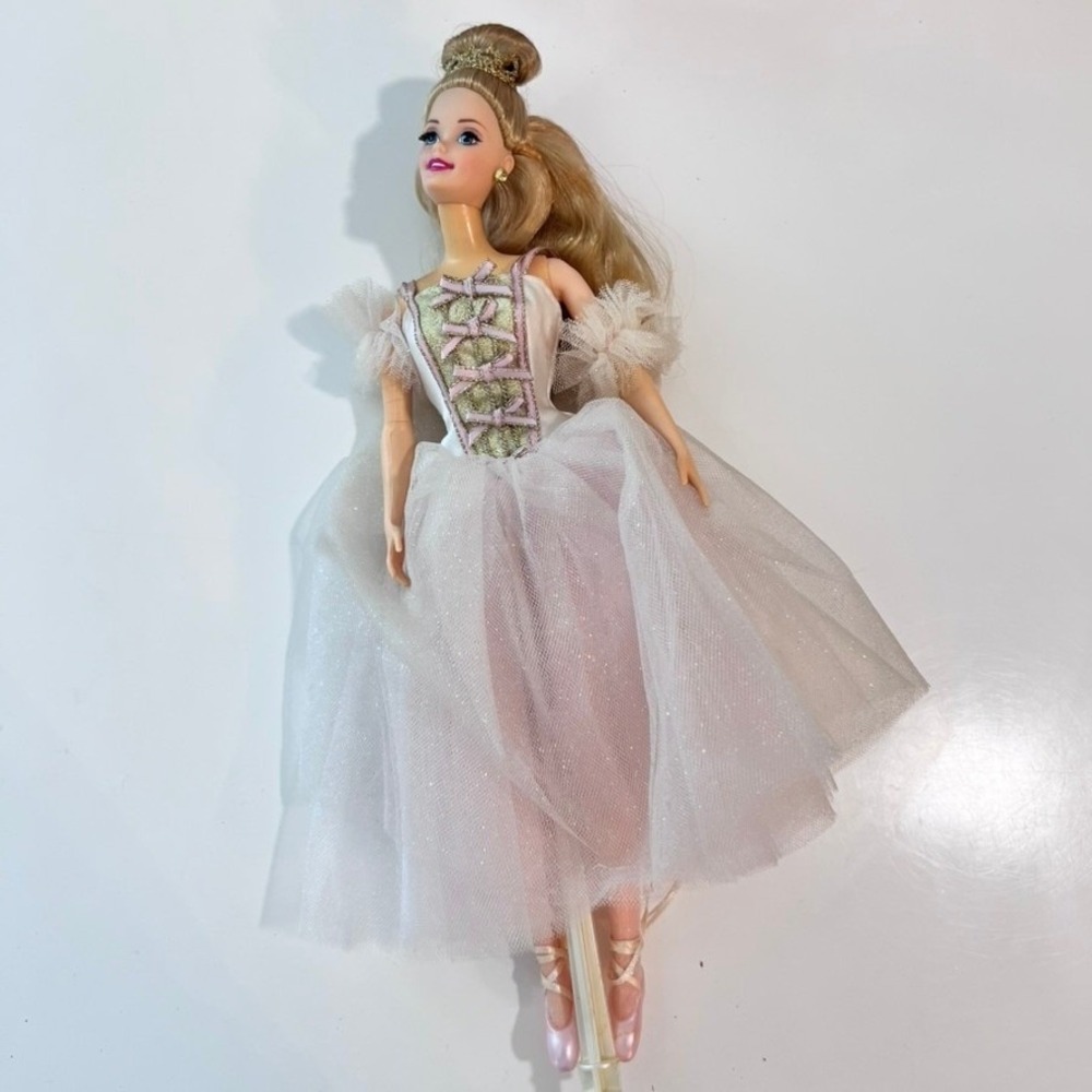 Mattel Barbie Sugar Plum Fairy Nutcracker Doll 17056 Pink First Edition 1997 - Picture 2 of 15